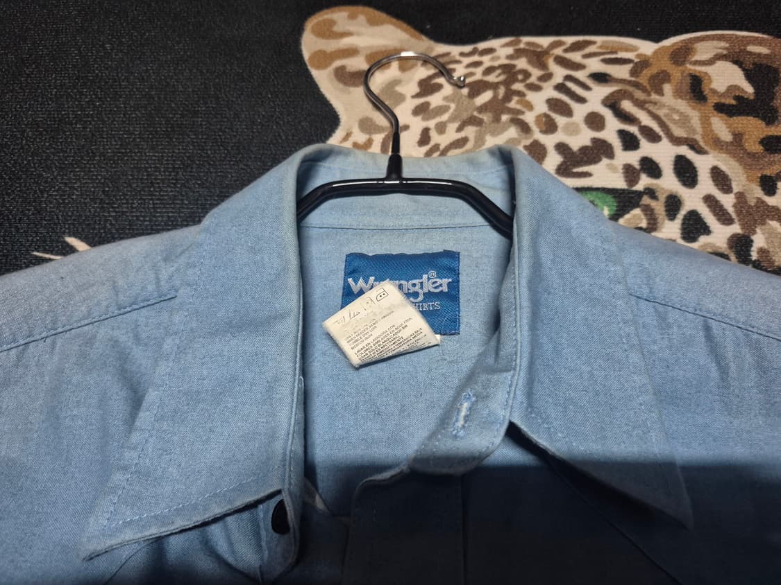 90's 랭글러 웨스턴 버튼다운 셔츠 XL 정품 상품이미지2