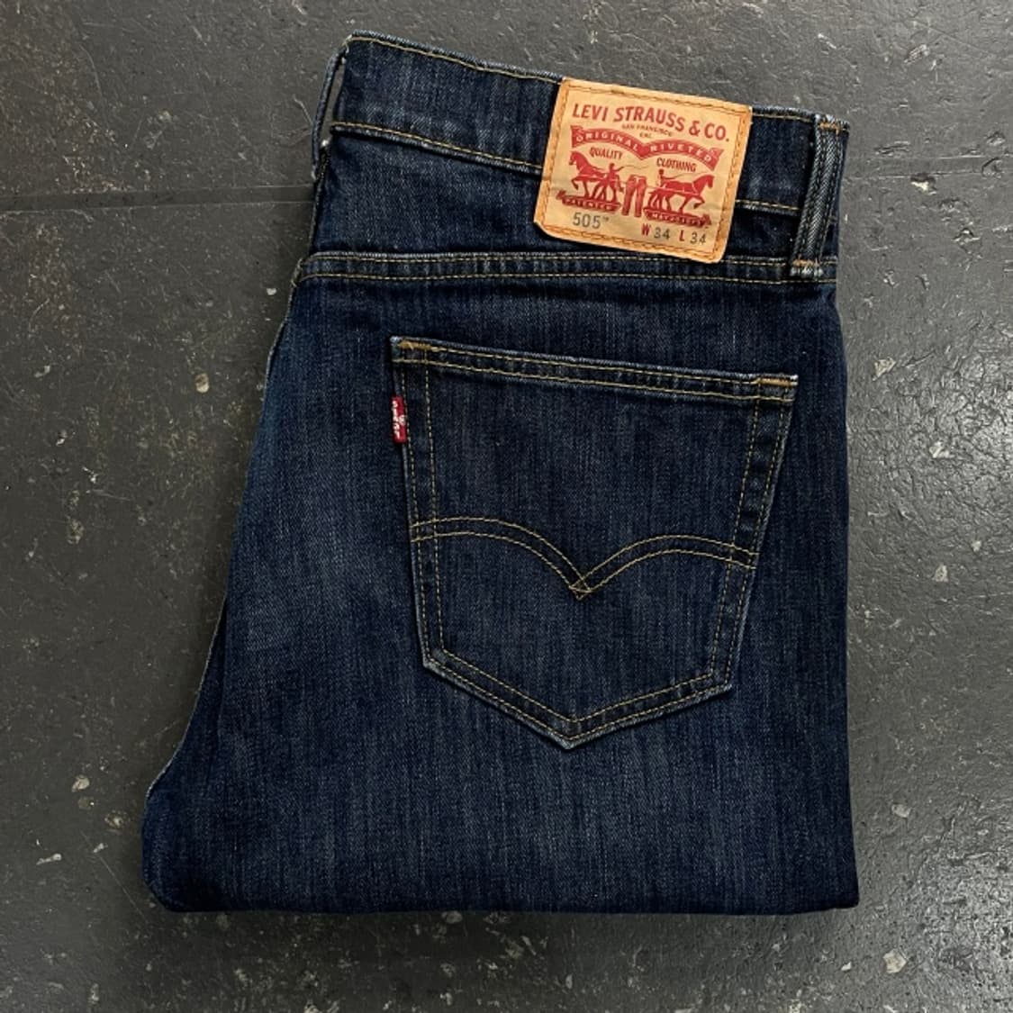 34 리바이스 505 청바지 상품이미지5