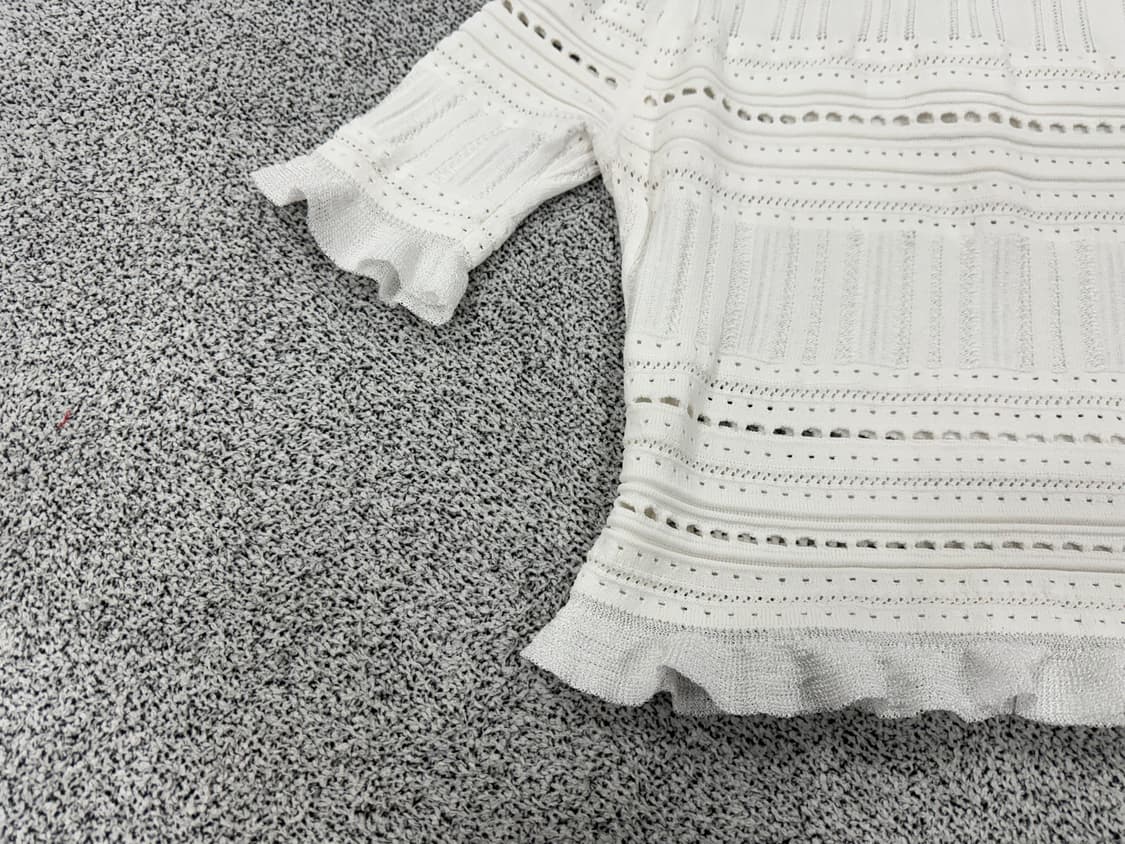 3.1 필립림 레이스 반팔니트 상품이미지3