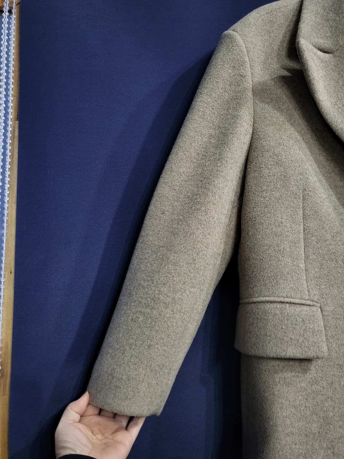 무신사 스탠다드 빅 오버핏 더블자켓(새상품) 상품이미지3