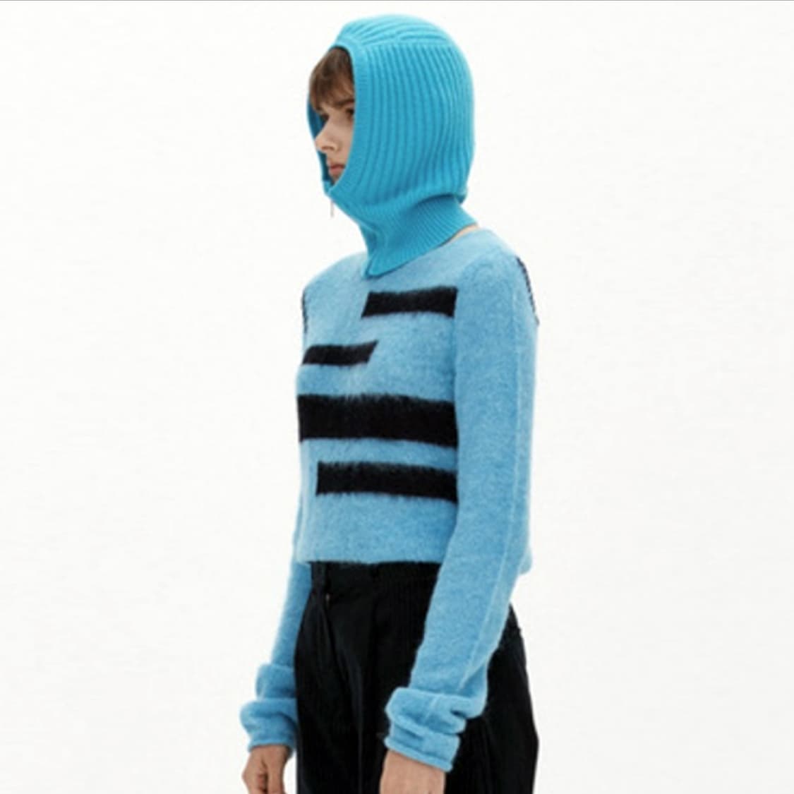 더오픈프로덕트(TheOpen Product) 스트라이프 알파카블렌드 니트 상품이미지2