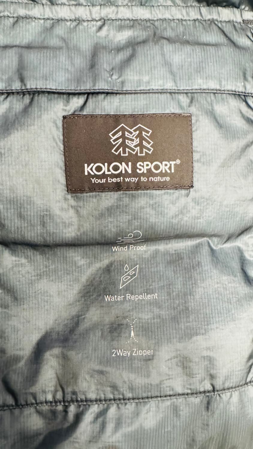 코오롱스포츠 스톰월 오션 다운 패딩 115 상품이미지2