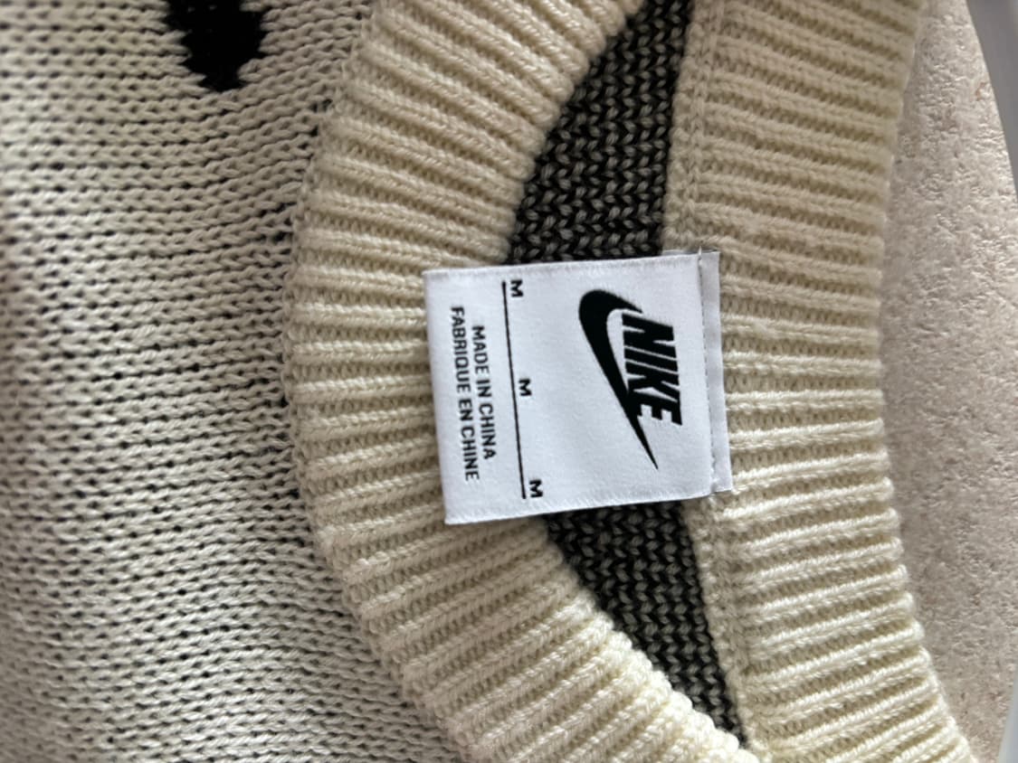 Nike × Stussy NRG LS Knit Sweater Fossil 상품이미지4