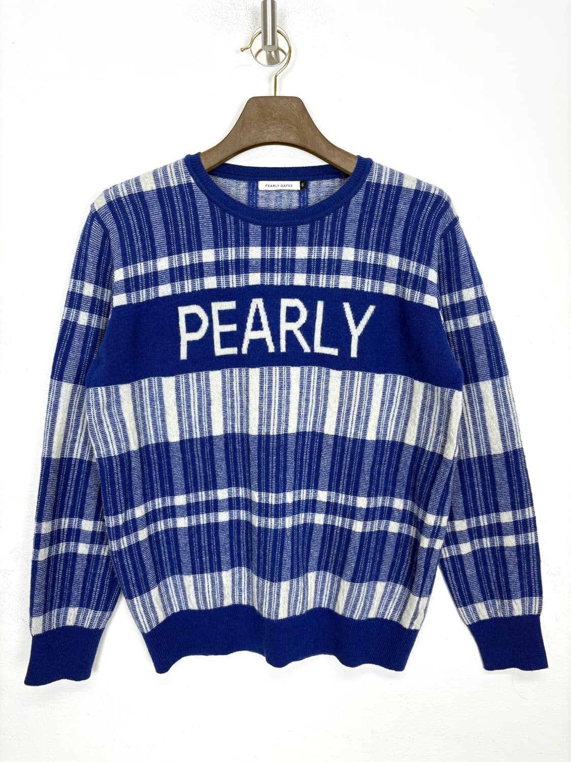  [XL]PEARLY GATES 블루 니트  상품이미지1