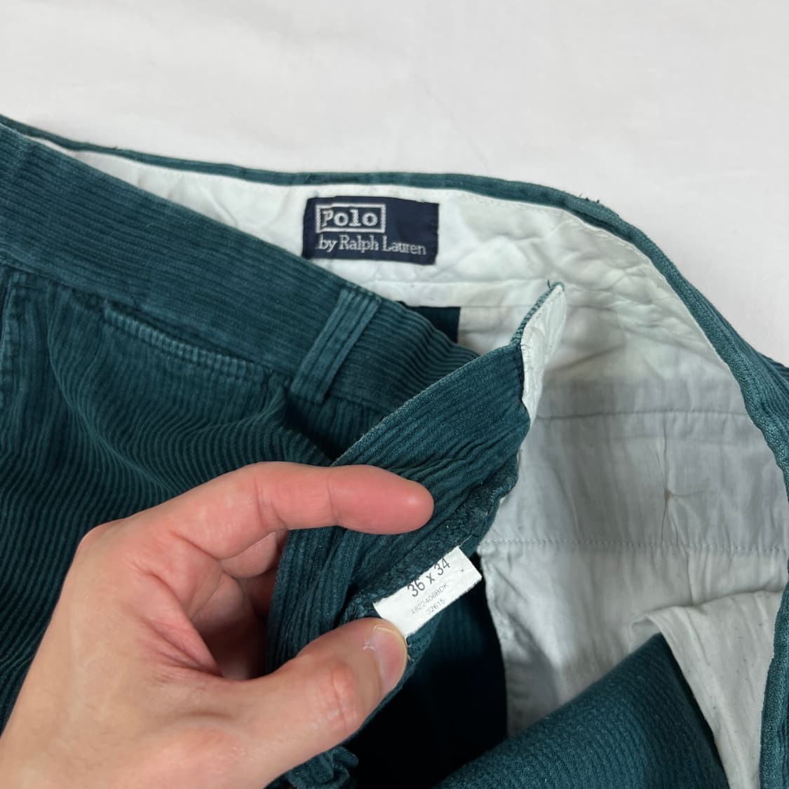 90‘s 폴로랄프로렌 polo ralph lauren 코듀로이 팬츠 바지 상품이미지10