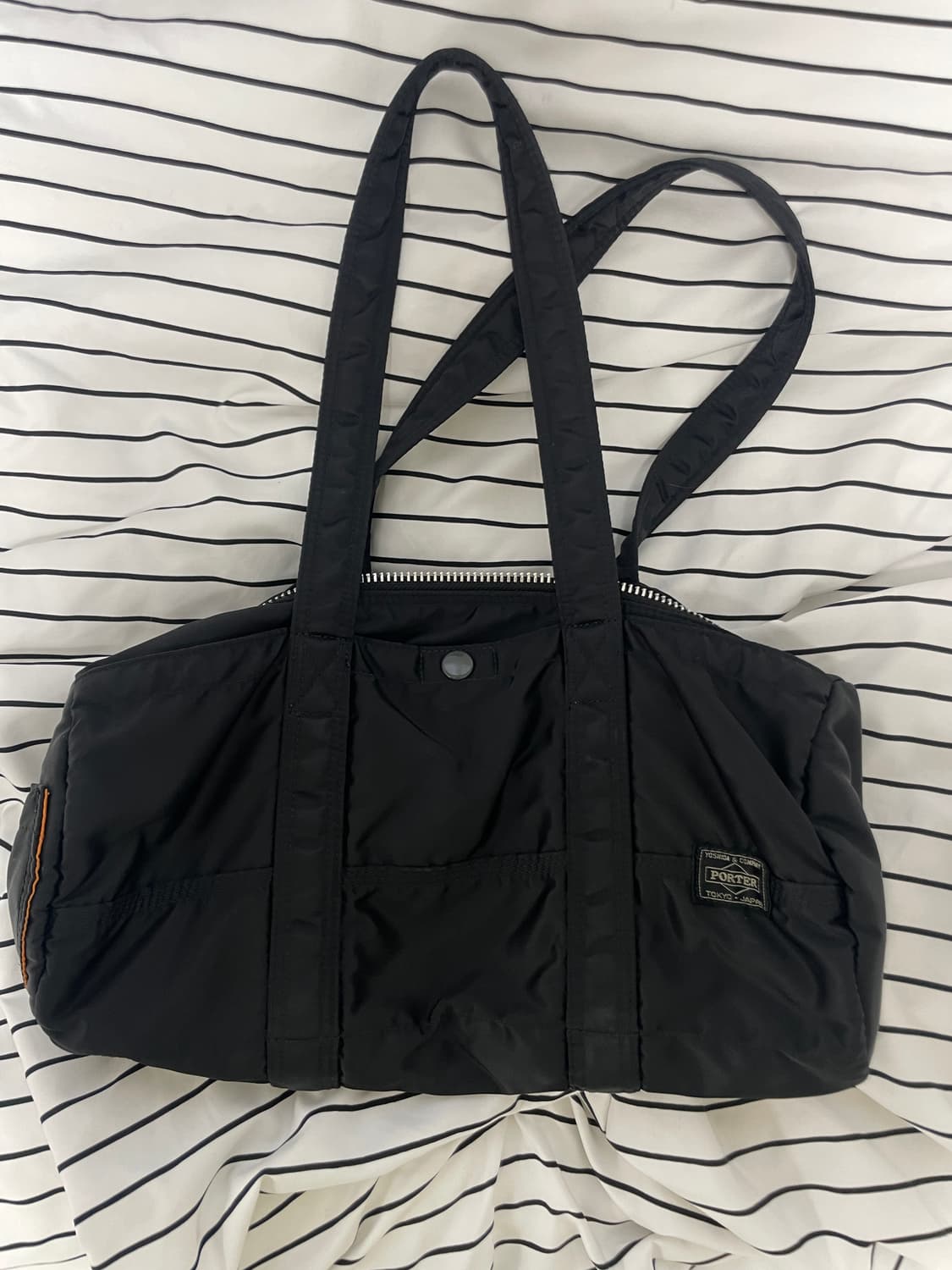 포터 탱커 더플백 블랙 L 상품이미지1