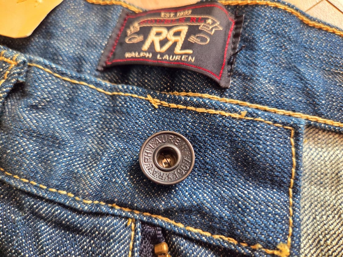 RRL 더블알엘 셀비지 데님 쇼츠 반바지 30 상품이미지6