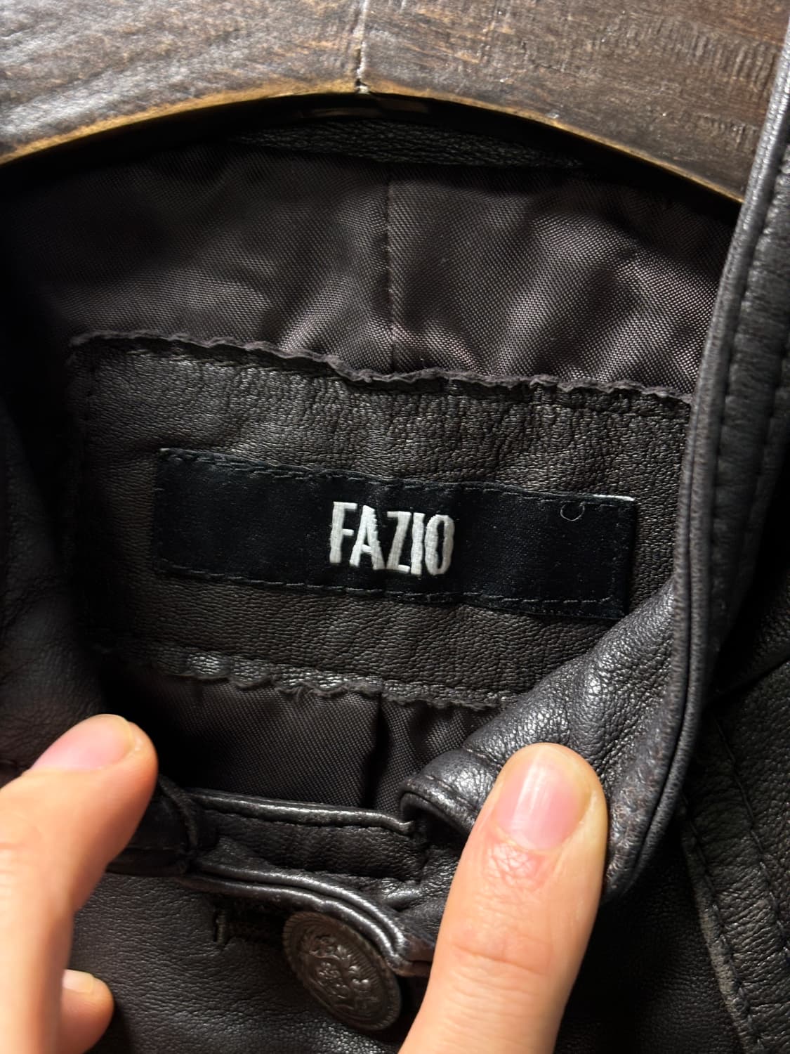 Fazio 쉽스킨 자켓 상품이미지7