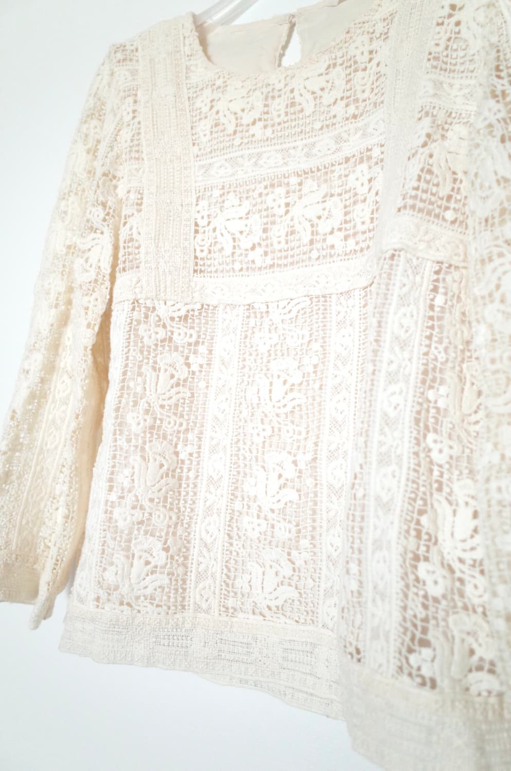 레이스 크로셰 블라우스 상품이미지1