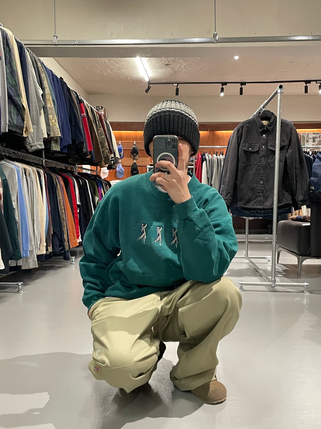 90‘s USA 골프 맨투맨 (썬페이딩)   상품이미지2