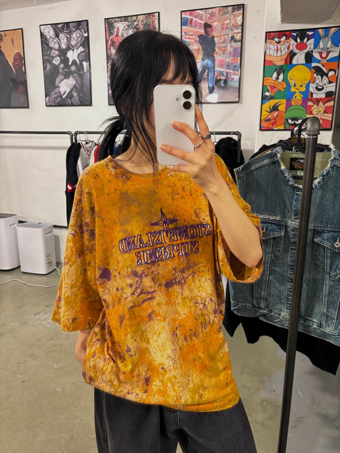 슈프림 스톤아일랜드 반팔티 상품이미지2