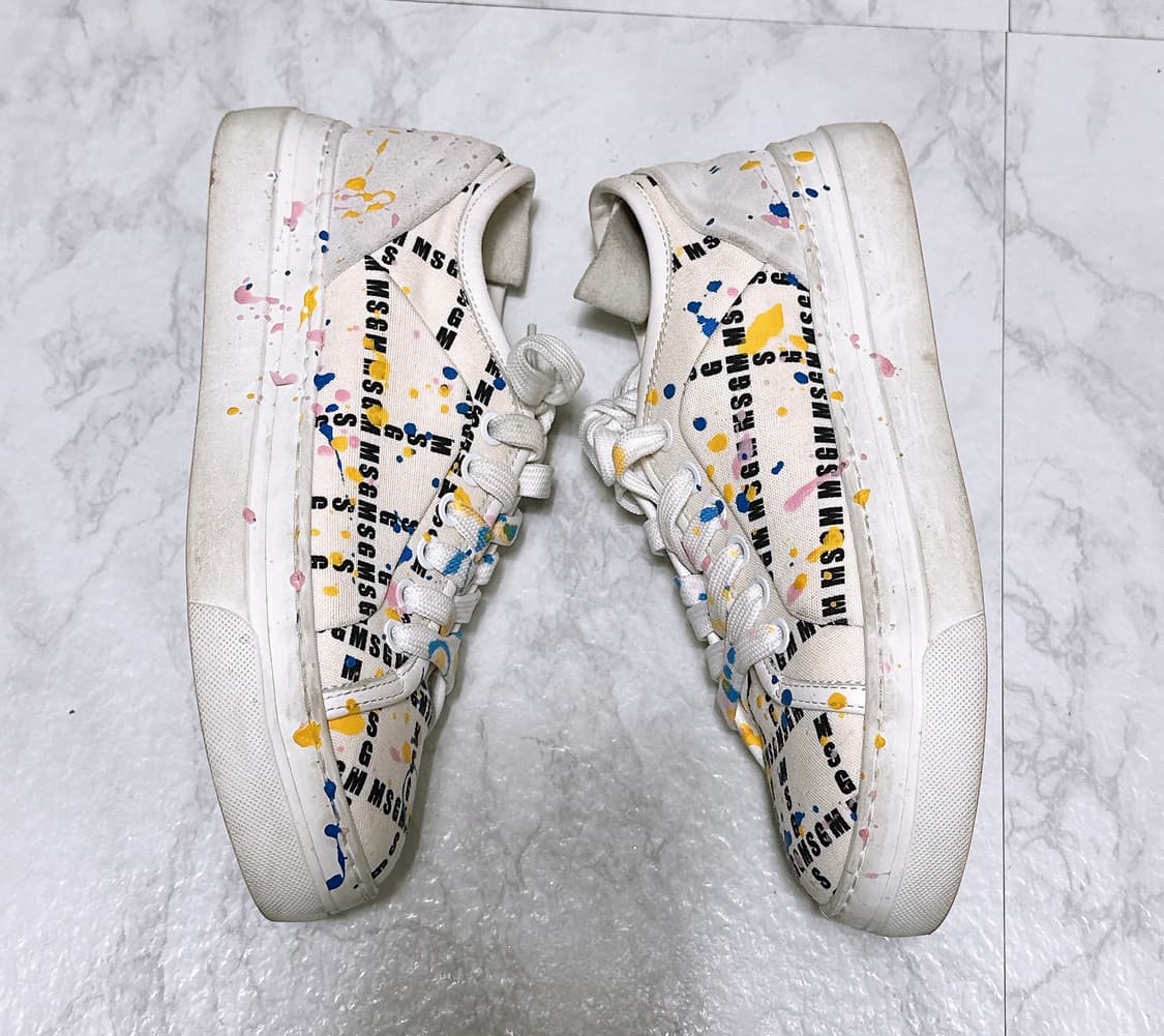 MSGM 페인팅 슈즈 상품이미지3