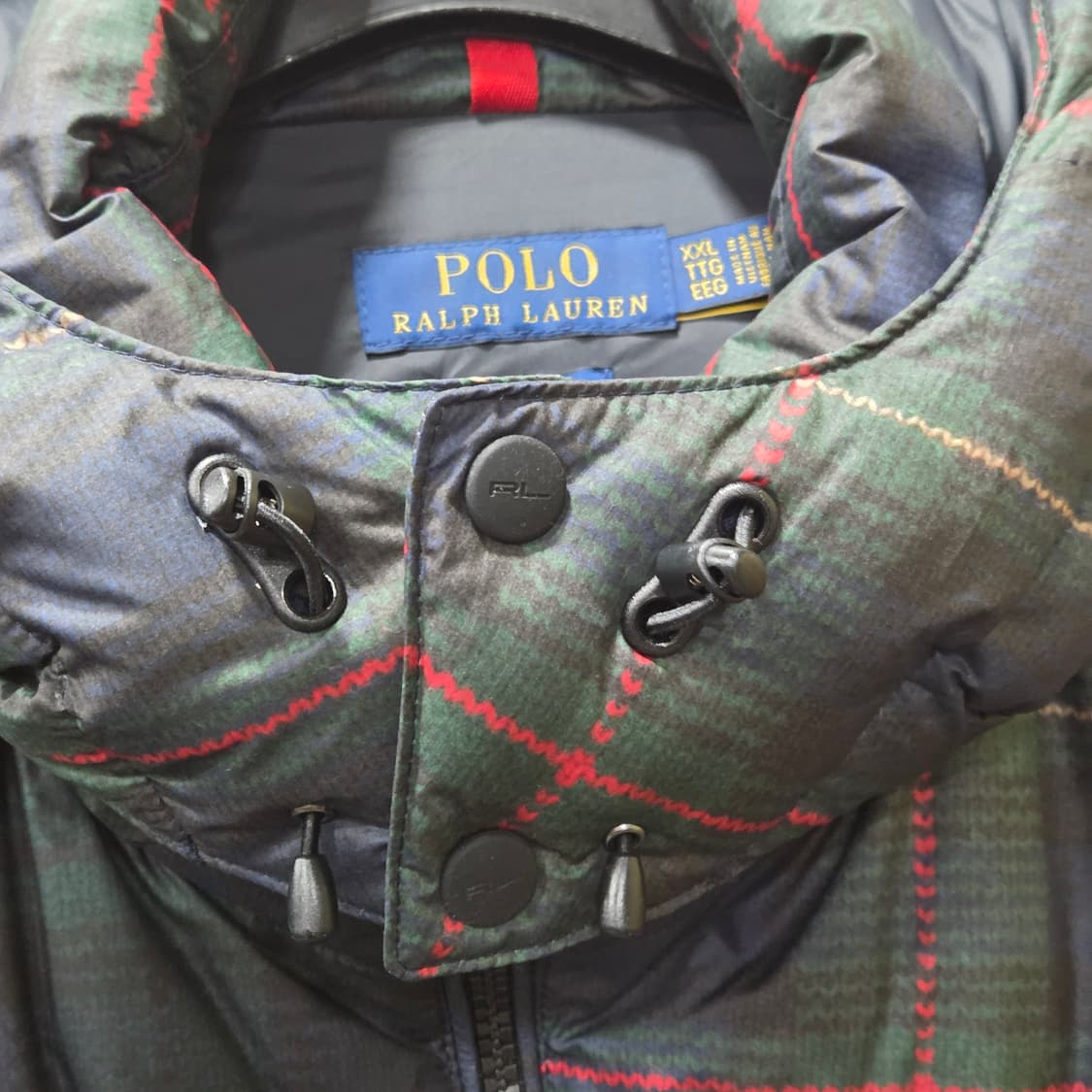 폴로 랄프로렌 패치워크 패딩 상품이미지2