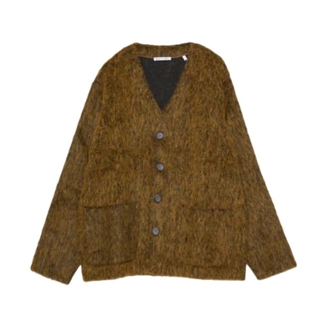 아워레가시 모헤어 가디건 올리브 46 상품이미지1