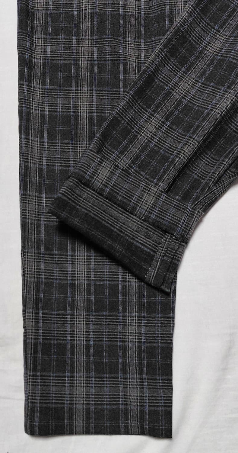 [38] 쿠드샹스(COUP DE CHANCE) 체크 테이퍼드 슬랙스 상품이미지7