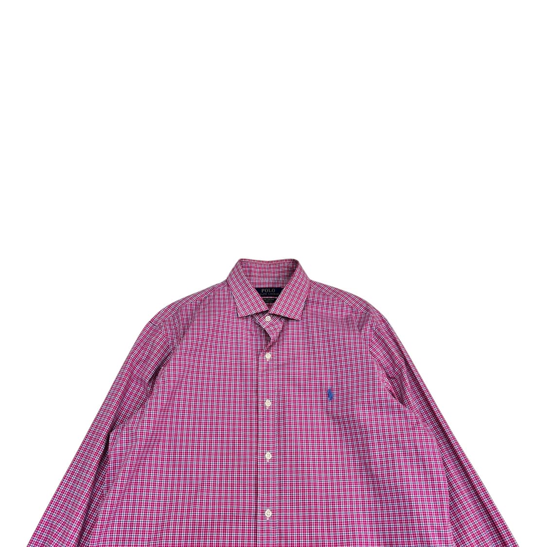 폴로 랄프로렌 분홍 체크 셔츠 상품이미지2