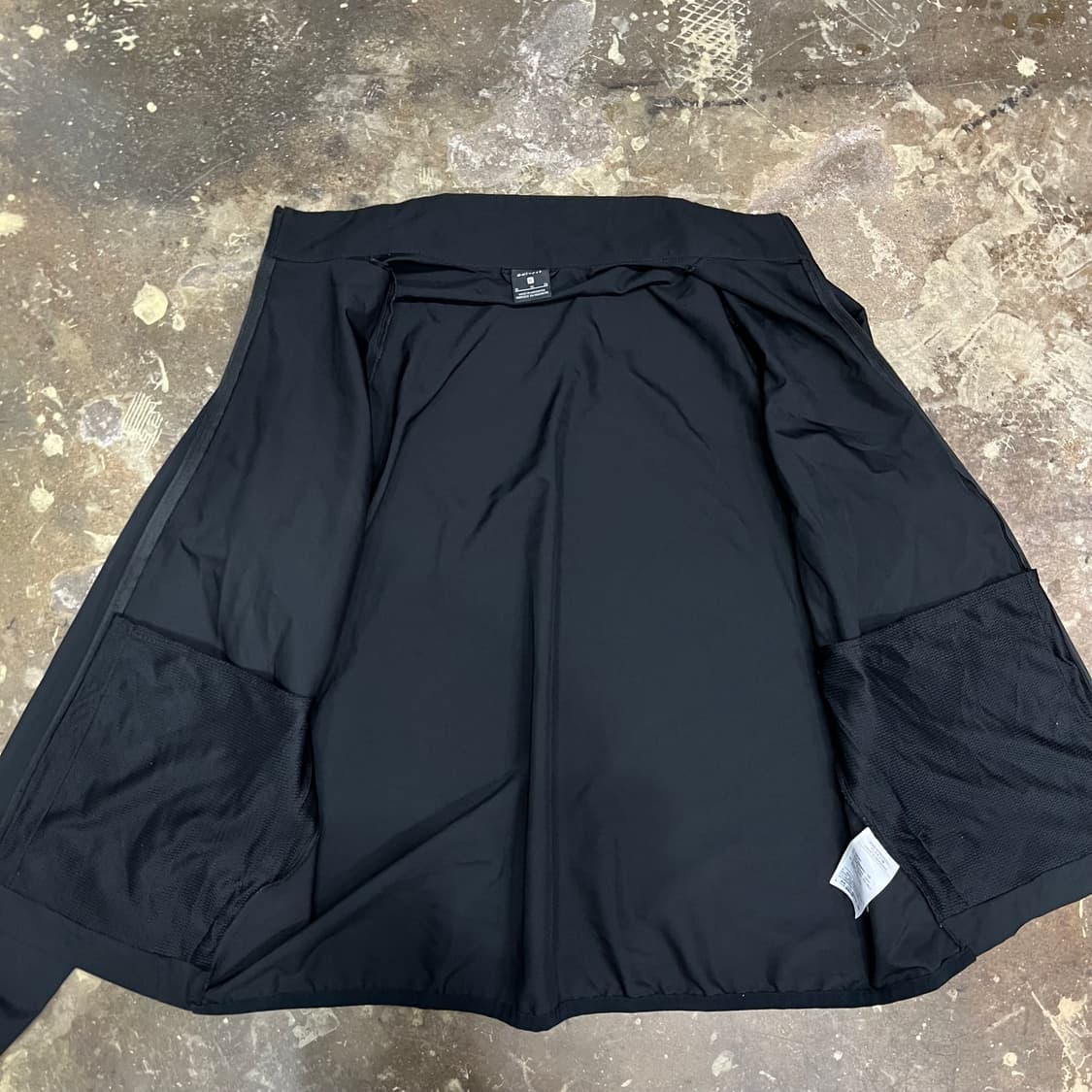 XL) 나이키 블랙 윈드브레이커 바람막이 반품 자켓 점퍼 런닝코어 상품이미지5