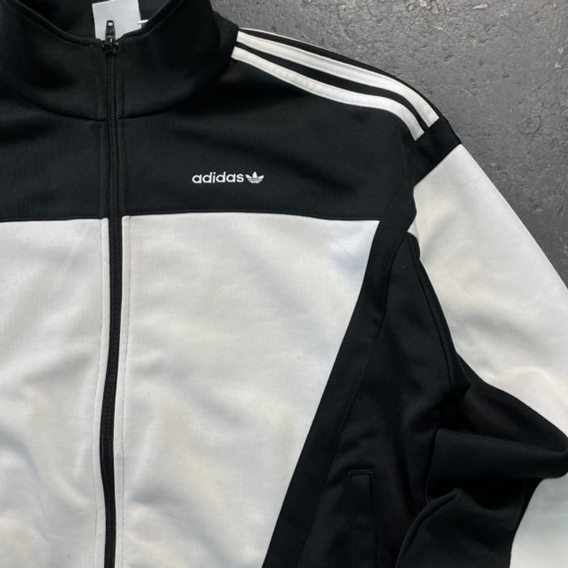 95-100 아디다스 클래식 오레오 배색 져지 상품이미지2