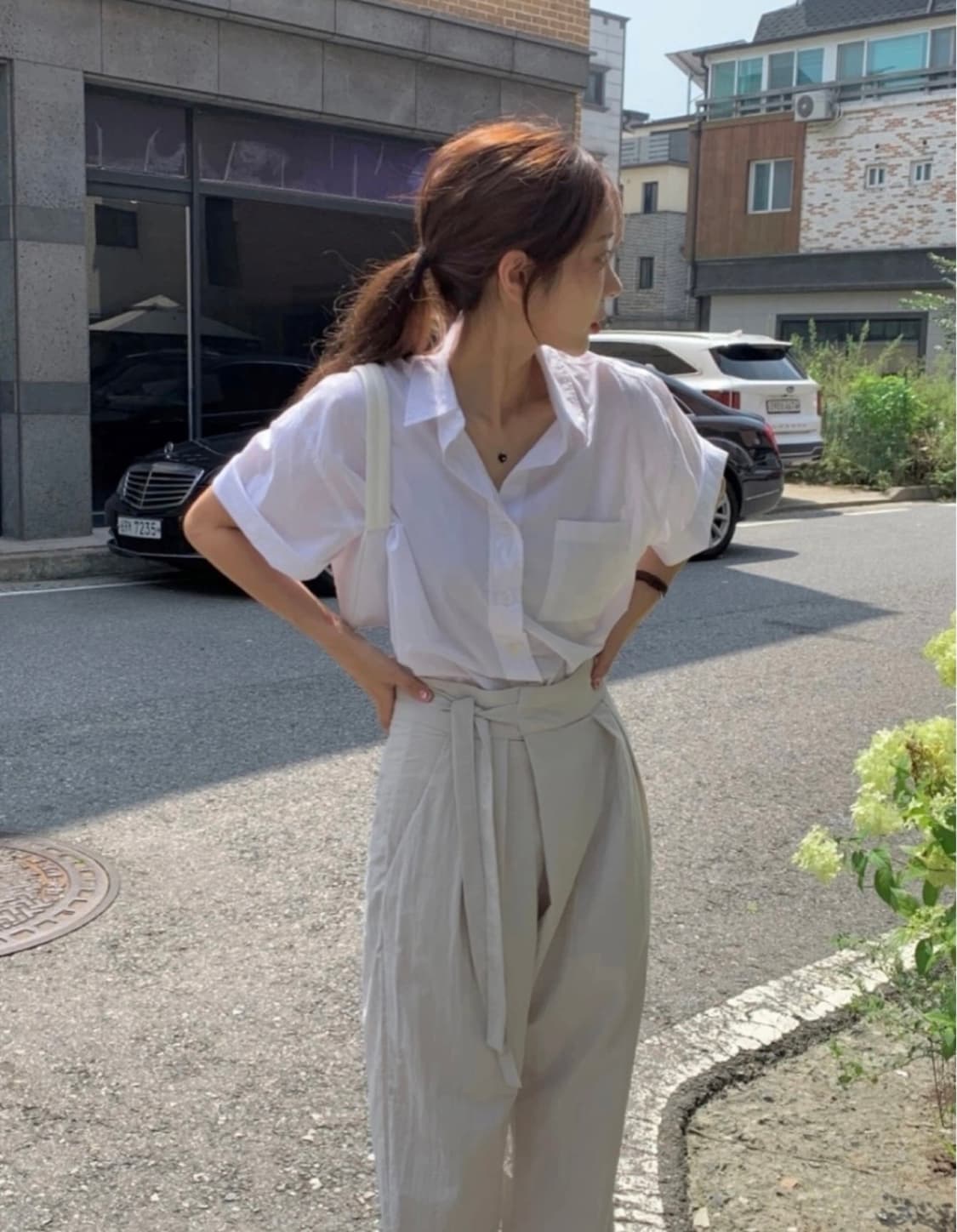 그랑블룸 나일론슬랙스m 상품이미지5