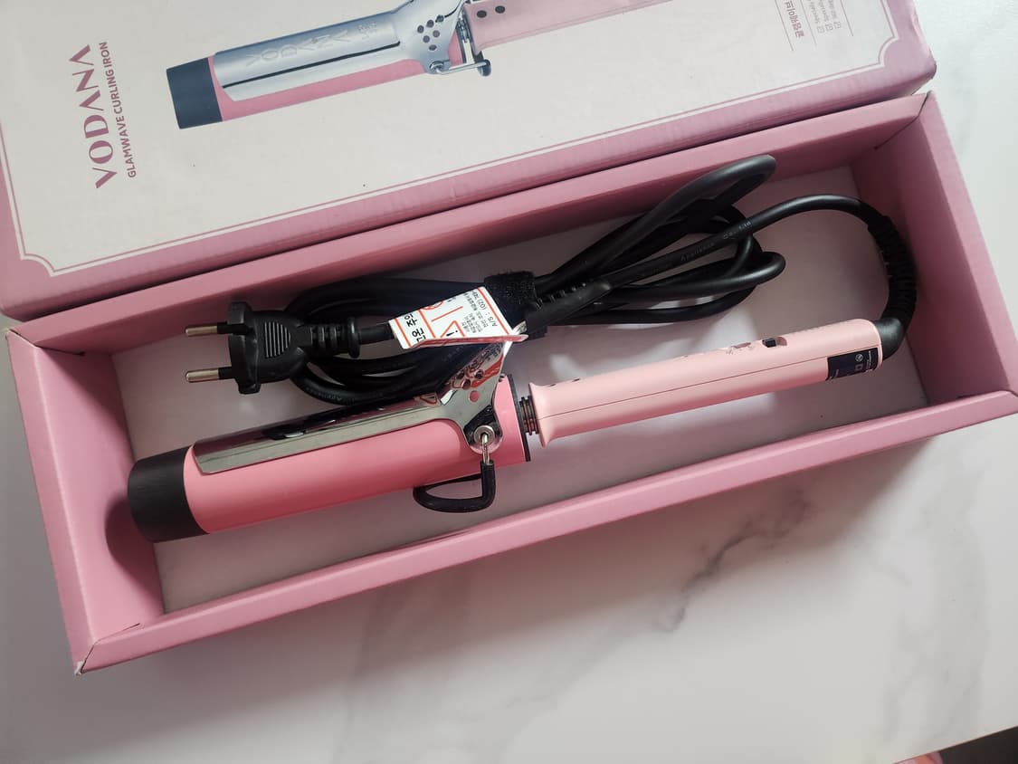 보다나 글램웨이브 봉고데기 프리볼트 36mm 핑크 상품이미지1