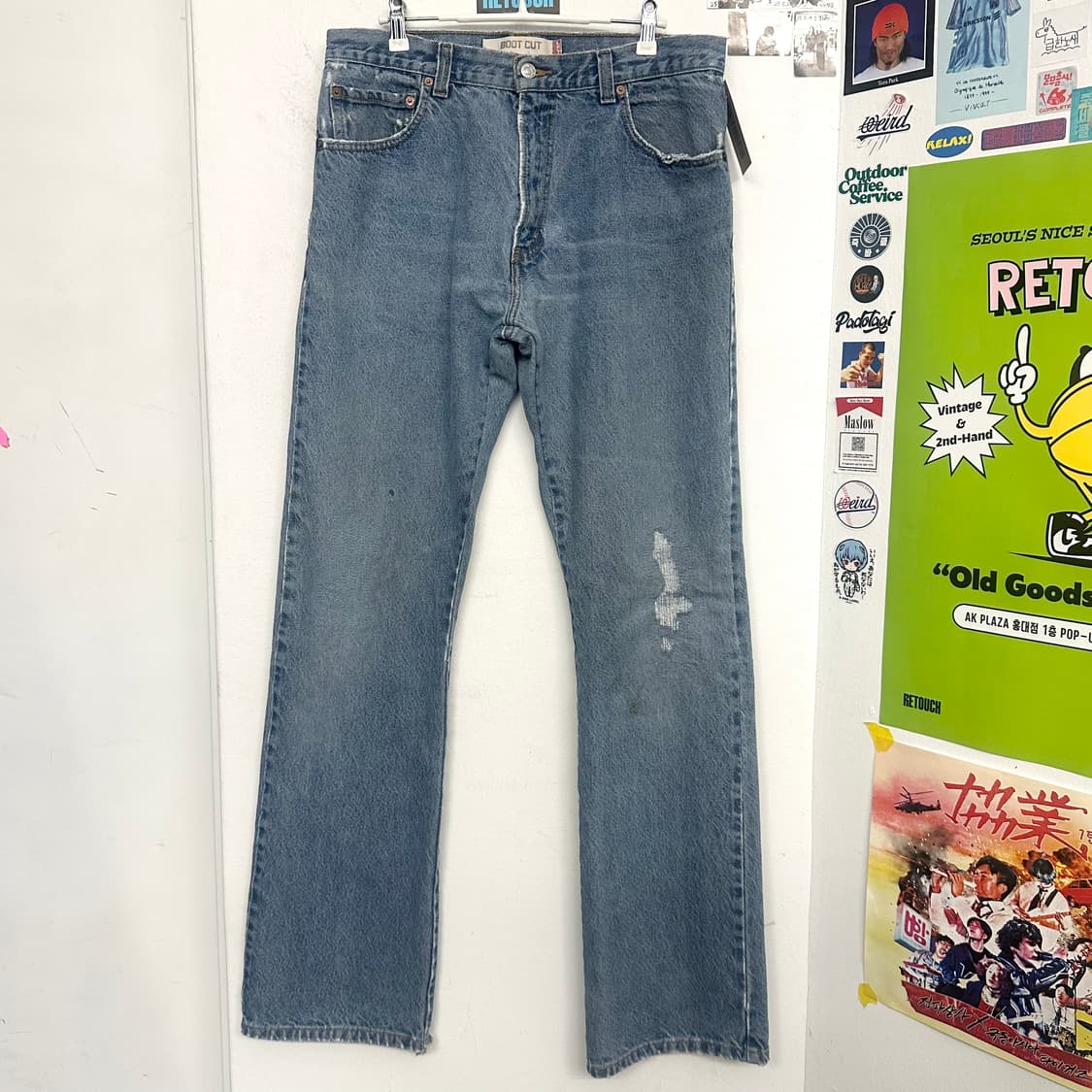 00‘s 리바이스 517 부츠컷 디스트로이드 상품이미지1