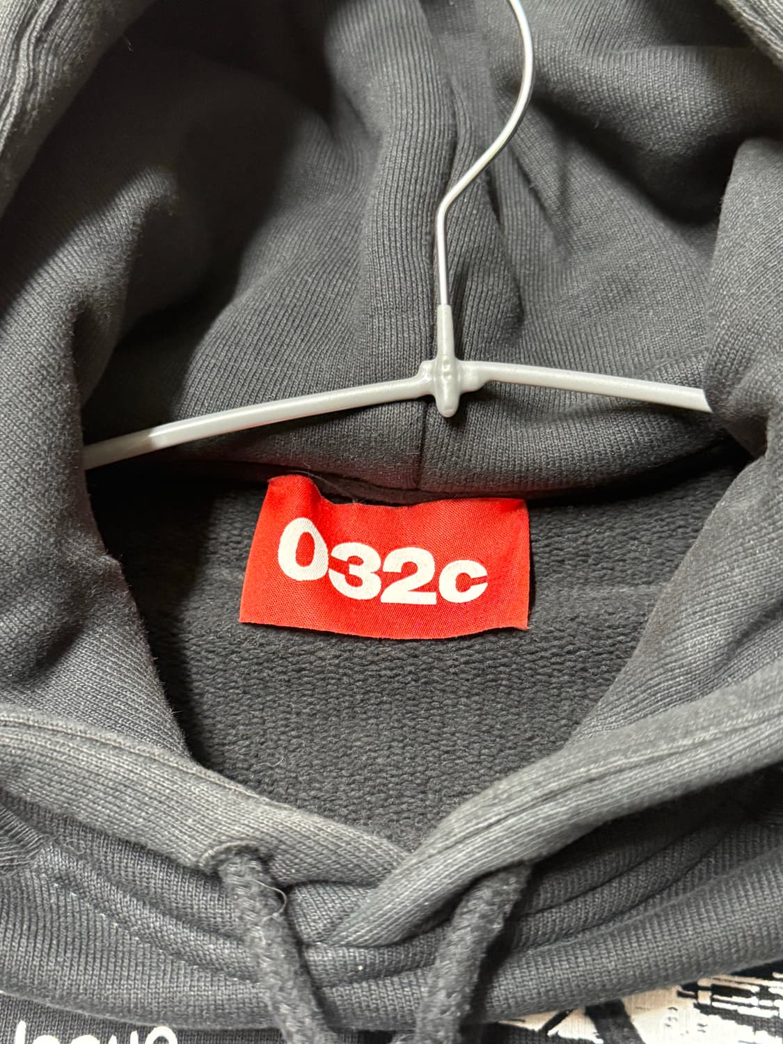 032c 바코드 후드티 S 상품이미지3