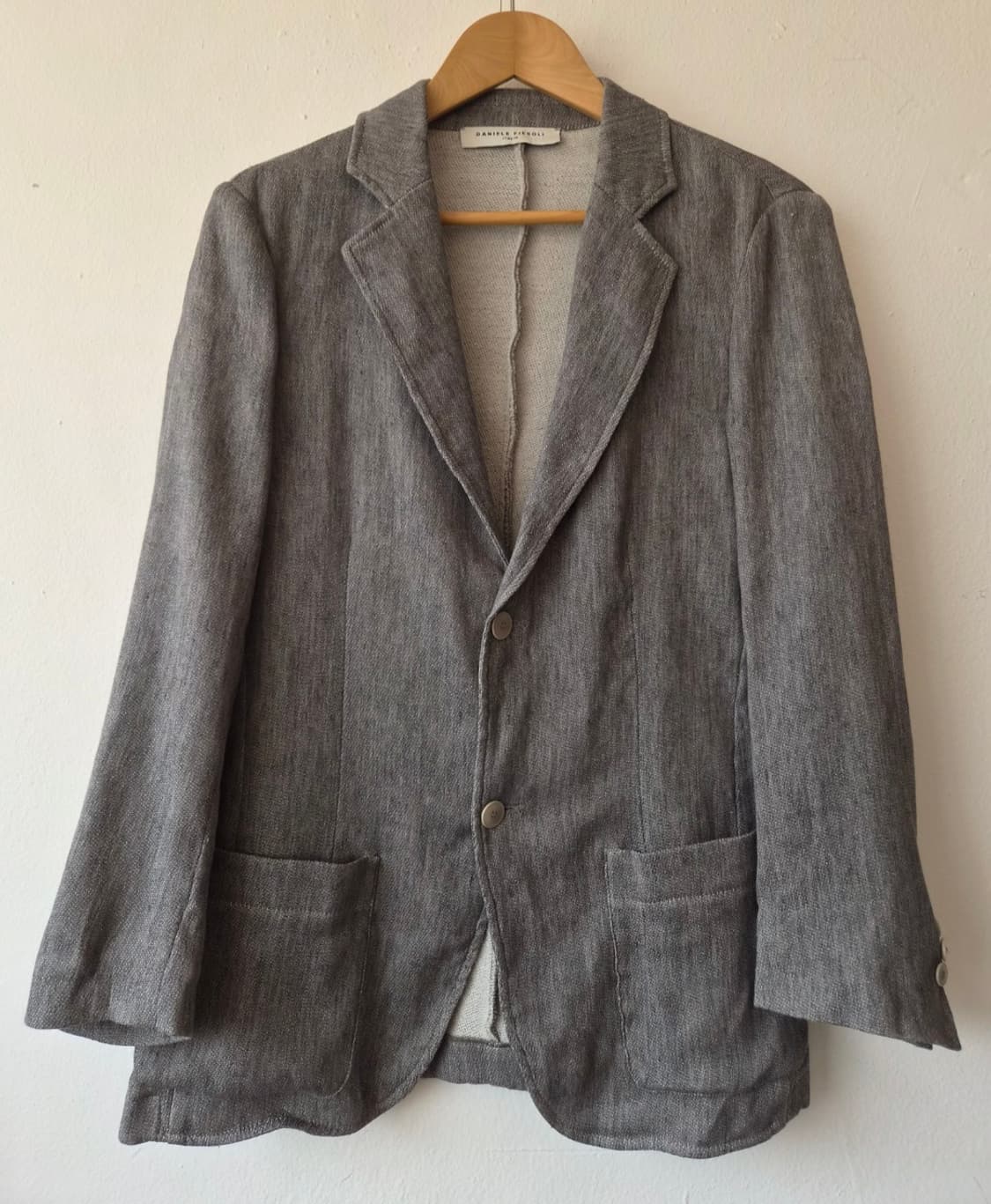 다니엘레 피에솔리 시리즈 그레이린넨자켓
 상품이미지1