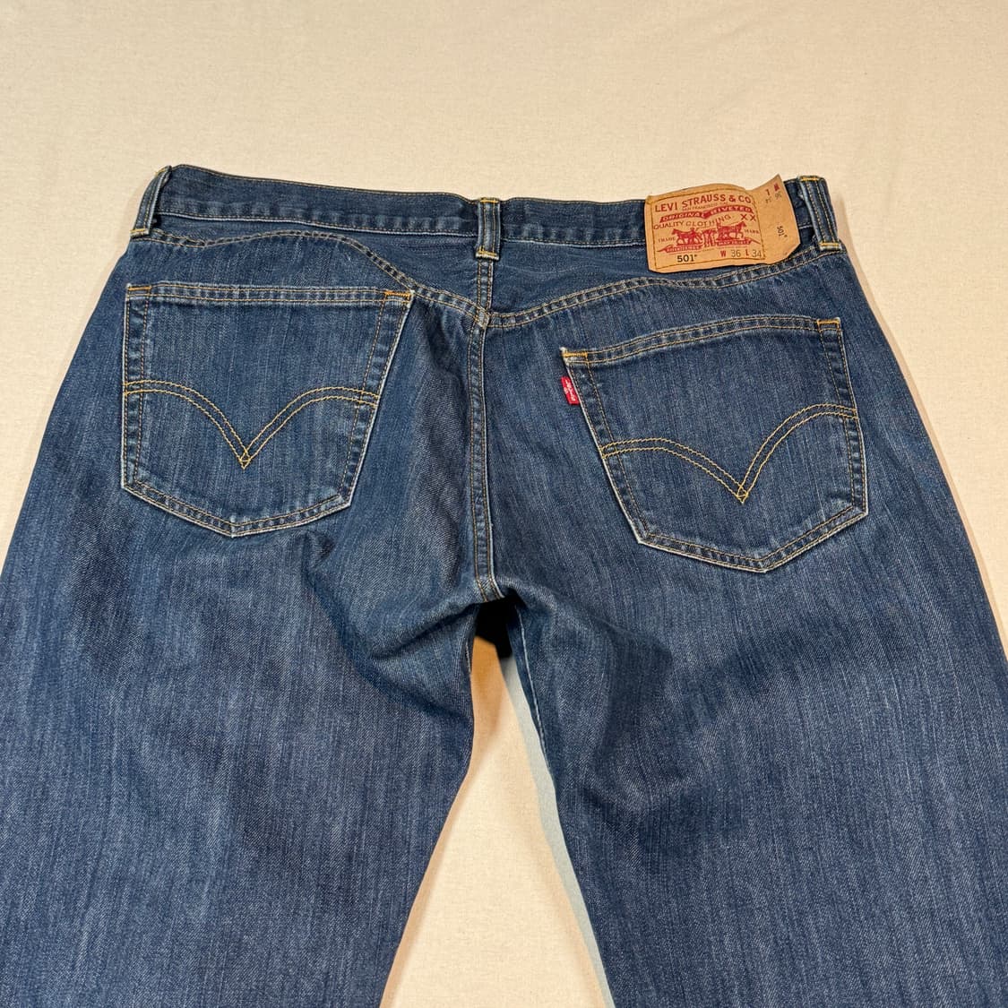 36inch) 리바이스 501 버튼플라이 데님 청바지 상품이미지2