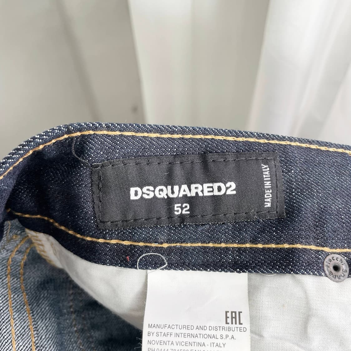 D1 디스퀘어드2(Dsquared2)의 남성 데님 팬츠 37사이즈 상품이미지4