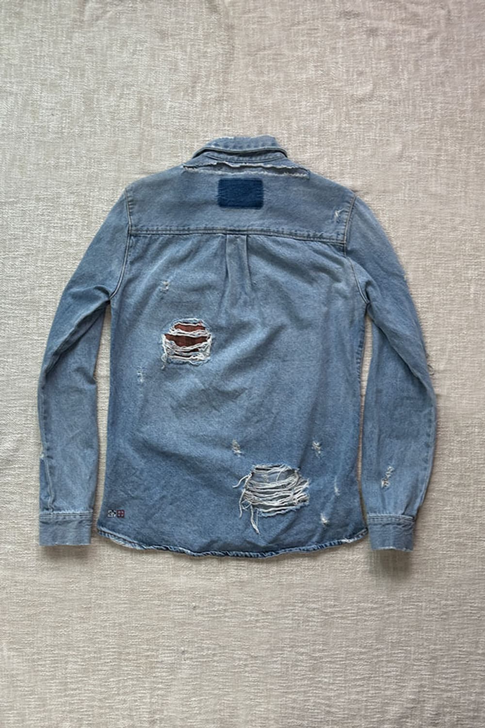 Ksubi Distressed Denim Western Shirt 상품이미지9