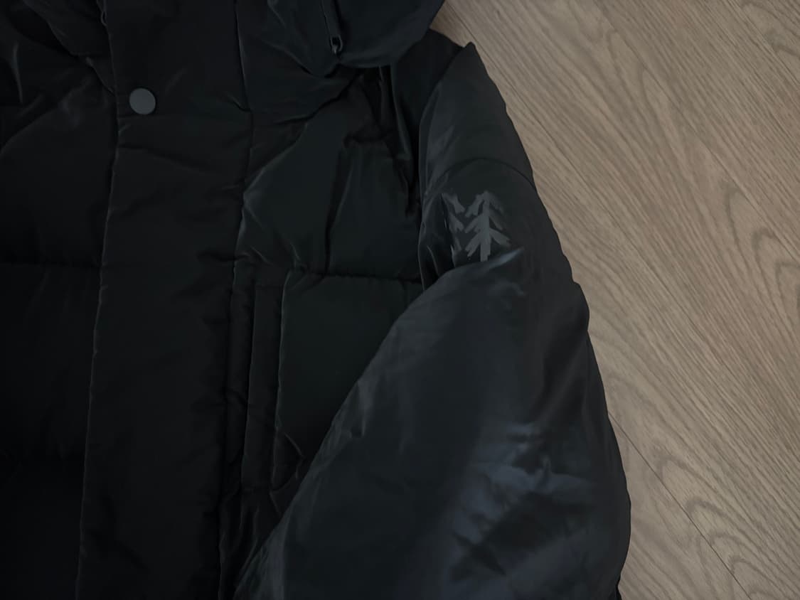 새옷같은 상태 코오롱 김태리 푸퍼 후드패딩 구스다운 프리사이즈 95 상품이미지3