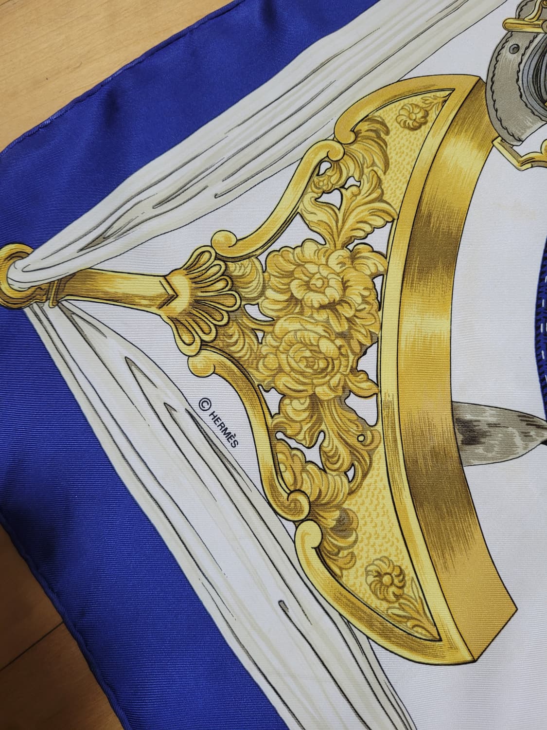 정품 에르메스 까레 실크 스카프 상품이미지4