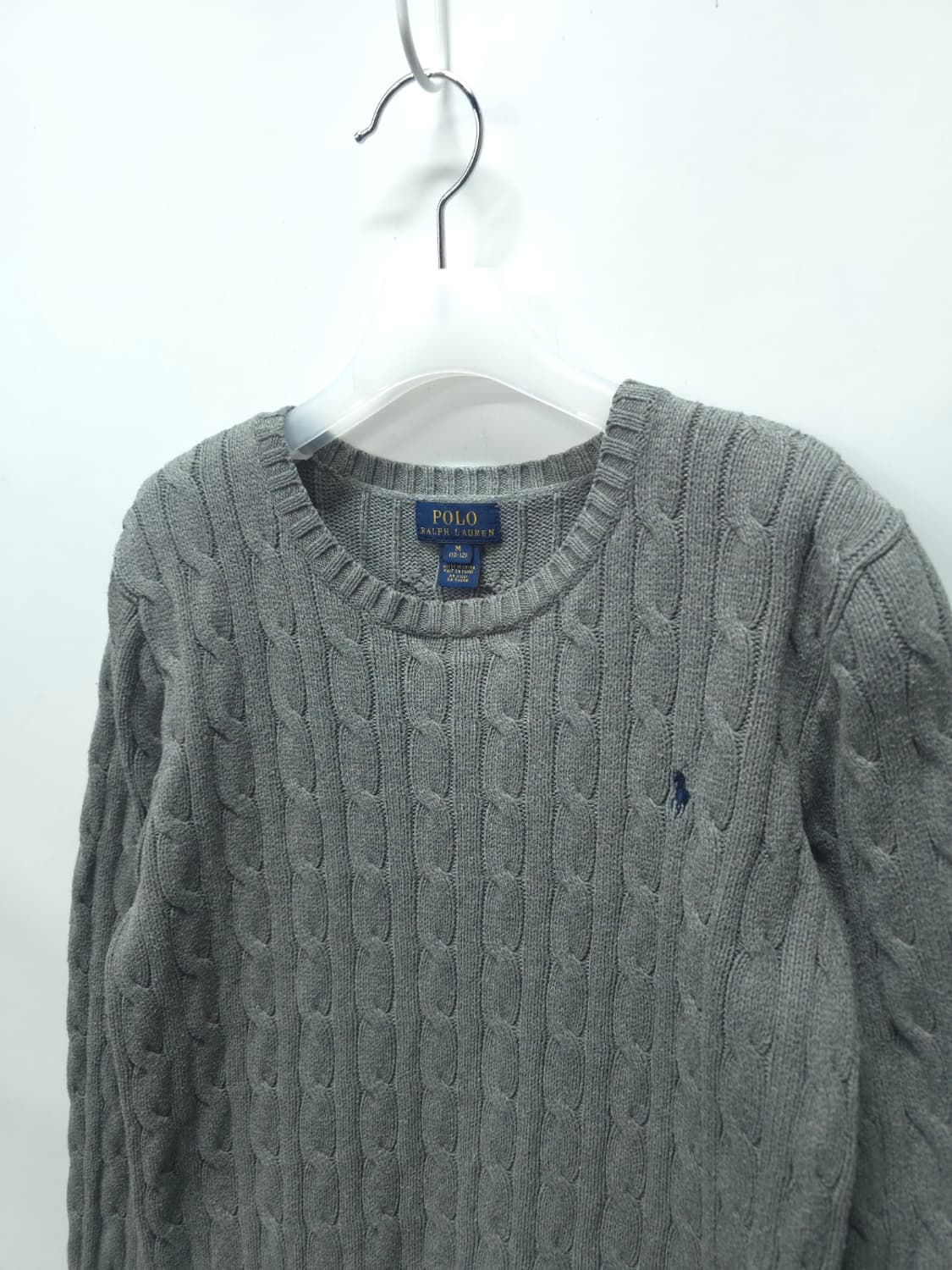 폴로랄프로렌 그레이 케이블 니트 ( 44~55 ) 상품이미지2