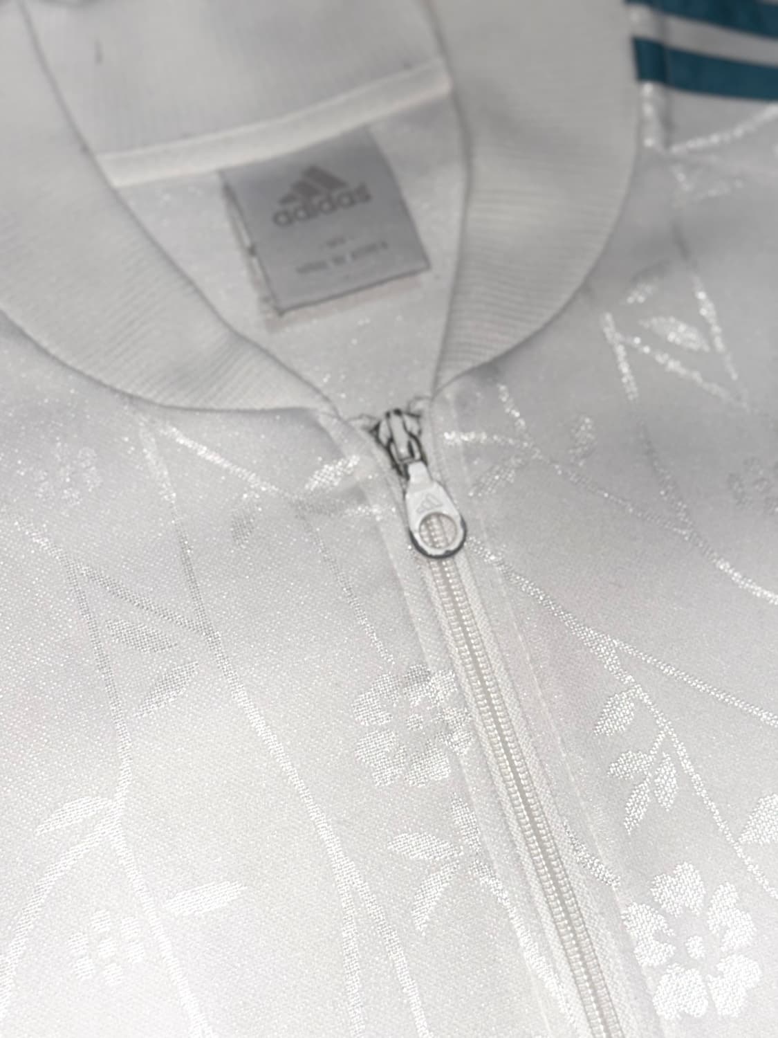 대대장급 아디다스 화이트 청록색 배색 져지 상품이미지2