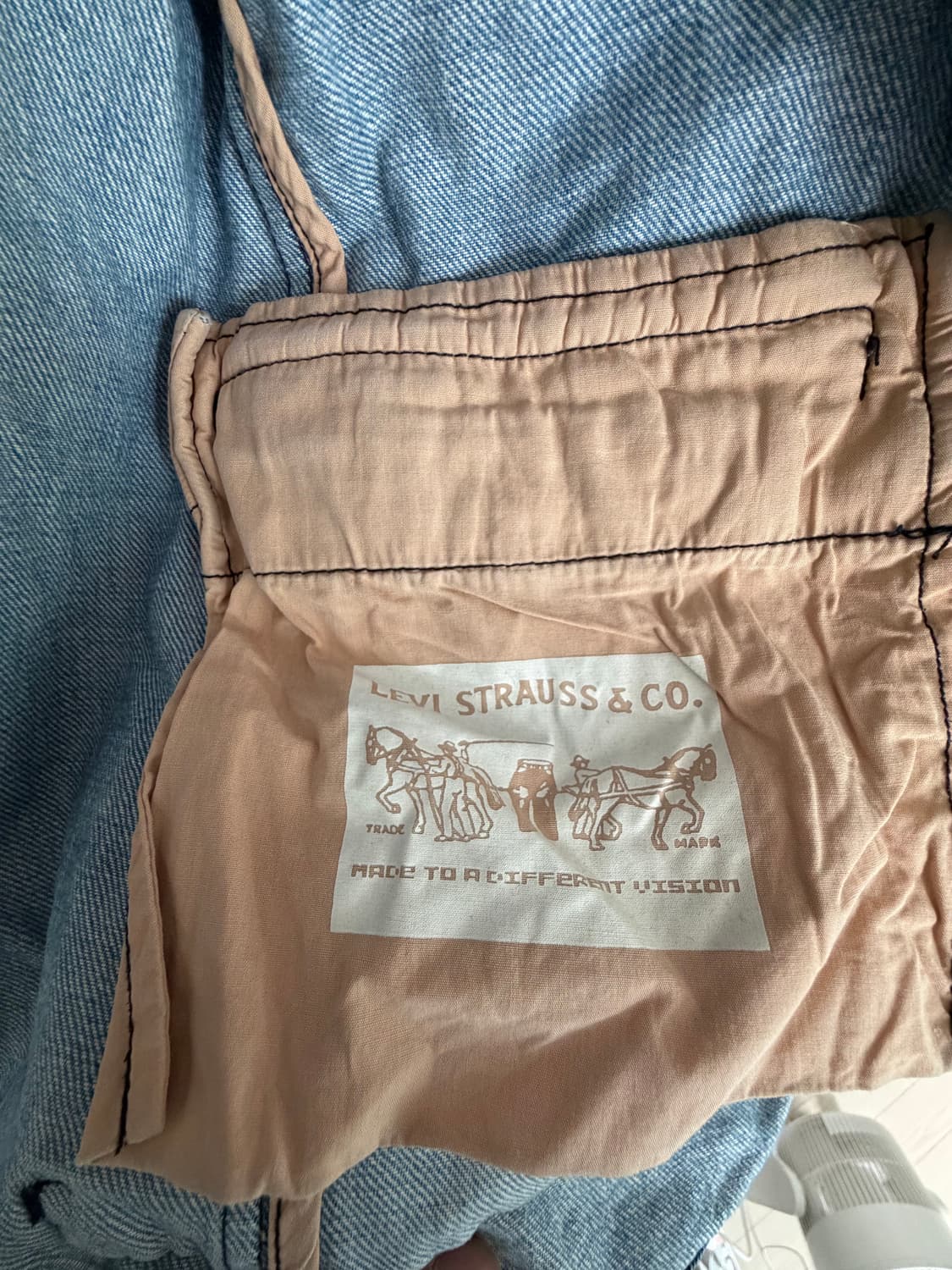 00‘s 리바이스 엔지니어드 데님 블레이저 청자켓  상품이미지2