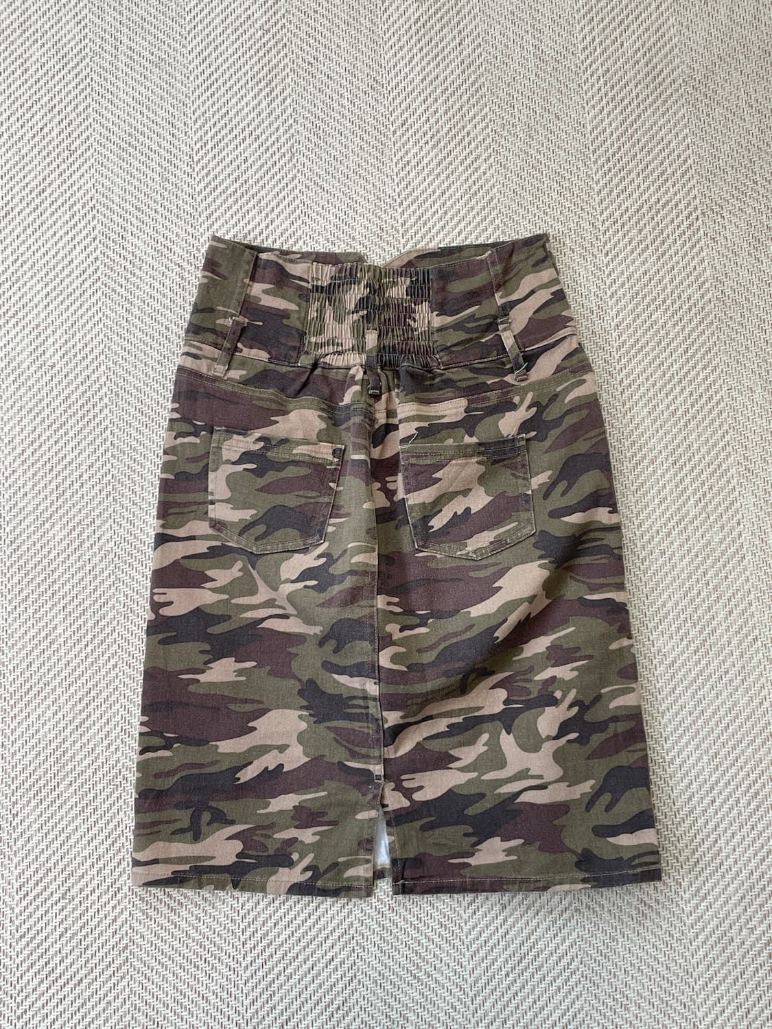 빈티지 밀리터리 카모 스커트 J03908 상품이미지7