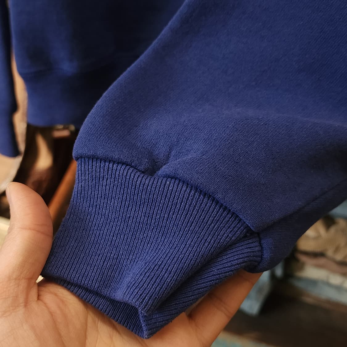 90s Lee 빈티지 스웻셔츠 플레인 스웻셔츠 블루 xl 상품이미지8