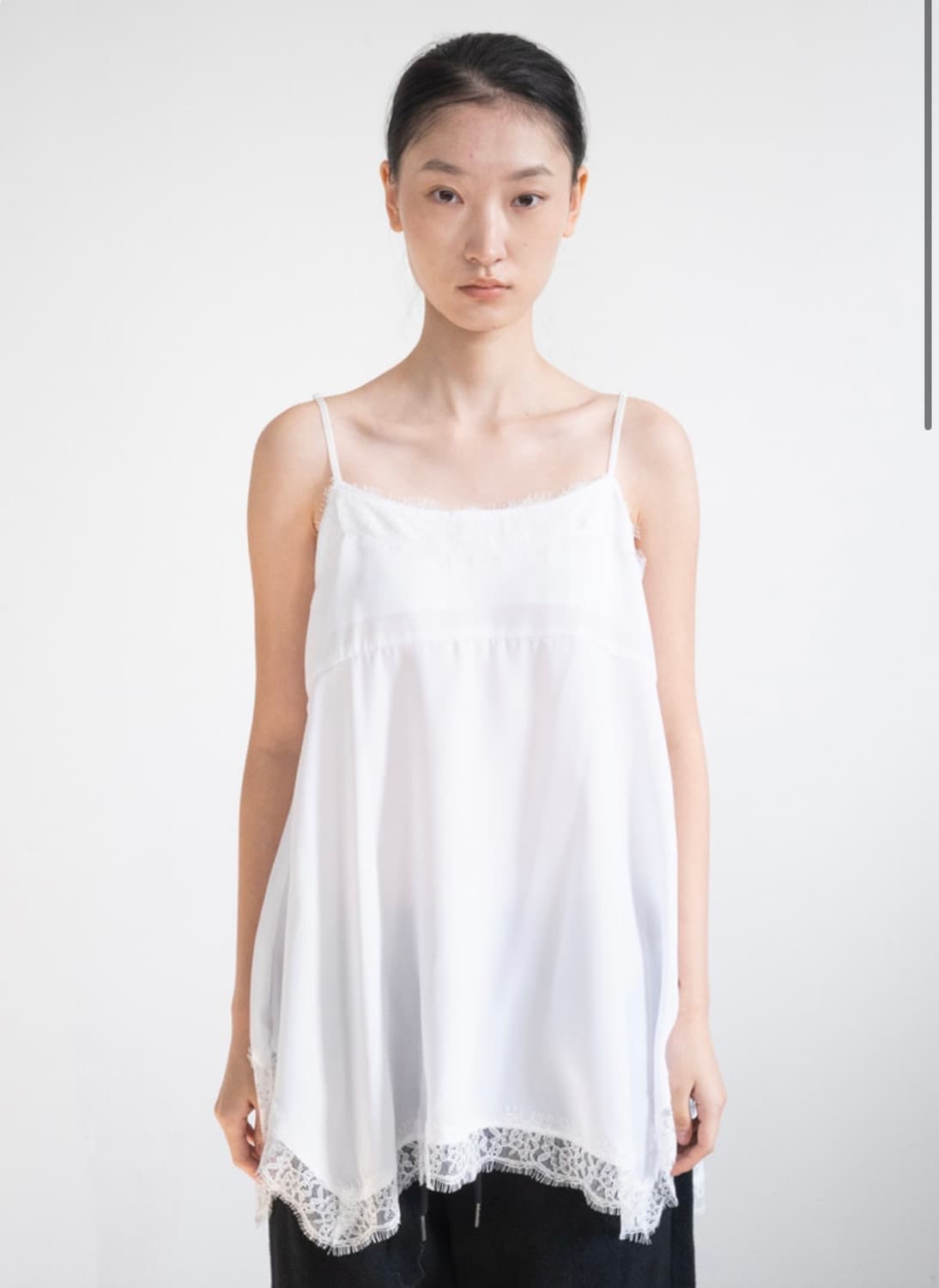 피키소사이어티 Bloom Lace Slip Dress (Ivory) 상품이미지3