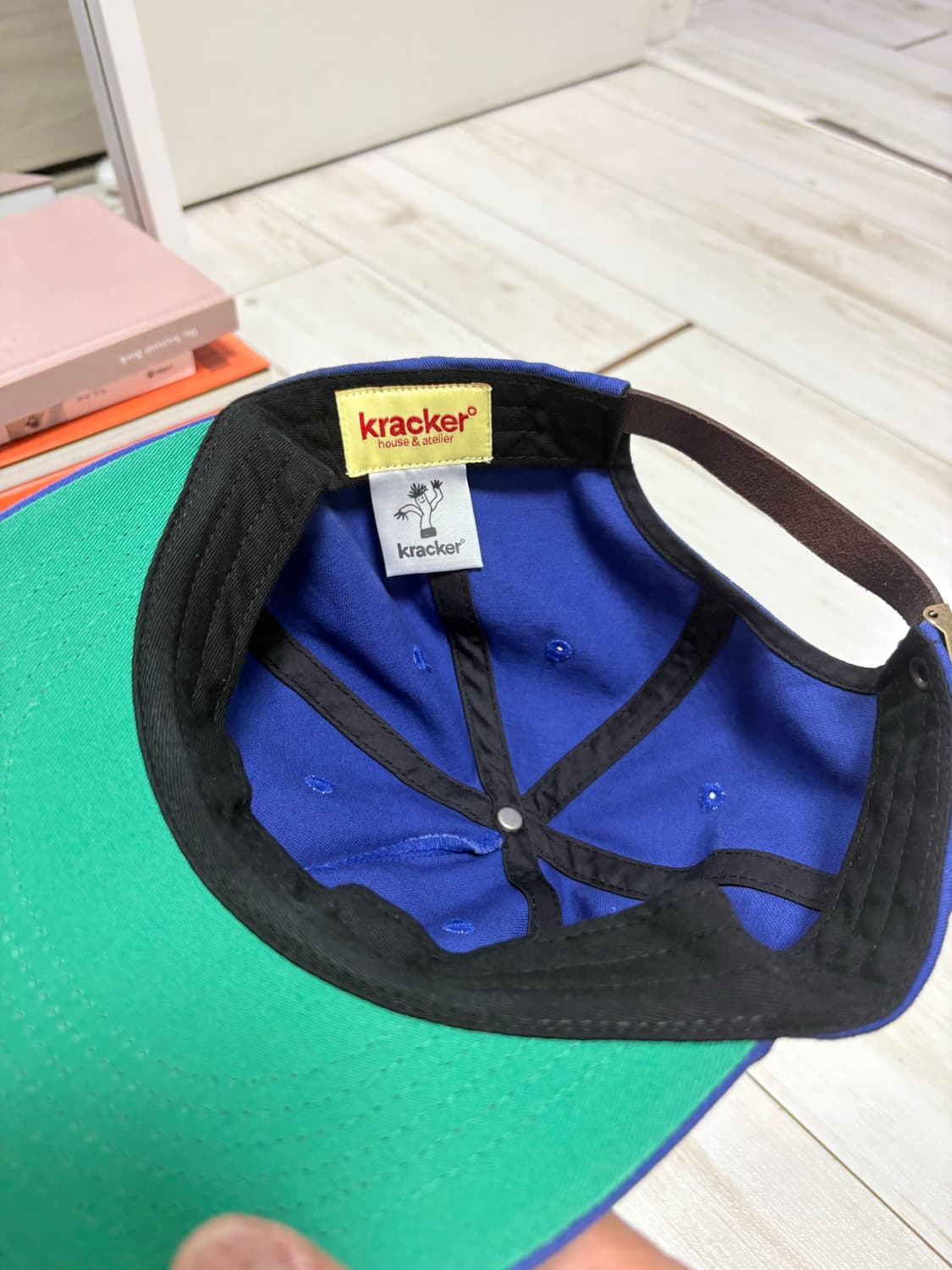 크래커하우스 house cap blue 상품이미지4