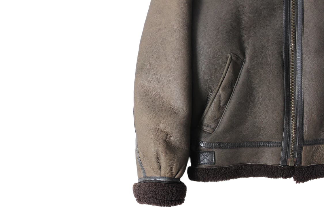 1990s USA Terralam Collection B-3 무스탕 상품이미지4