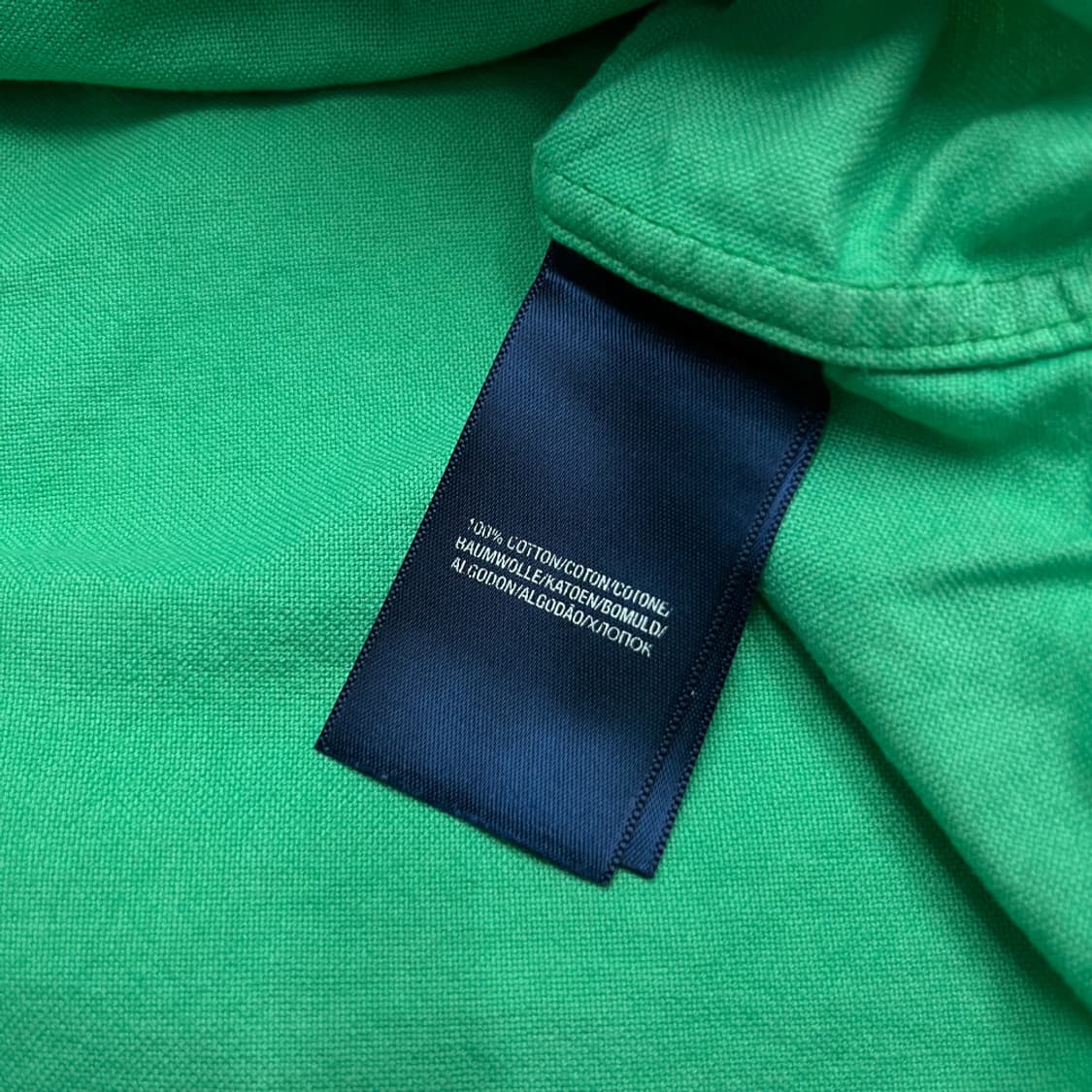 폴로 랄프로렌 핑크포니 그린 셔츠 L 상품이미지6