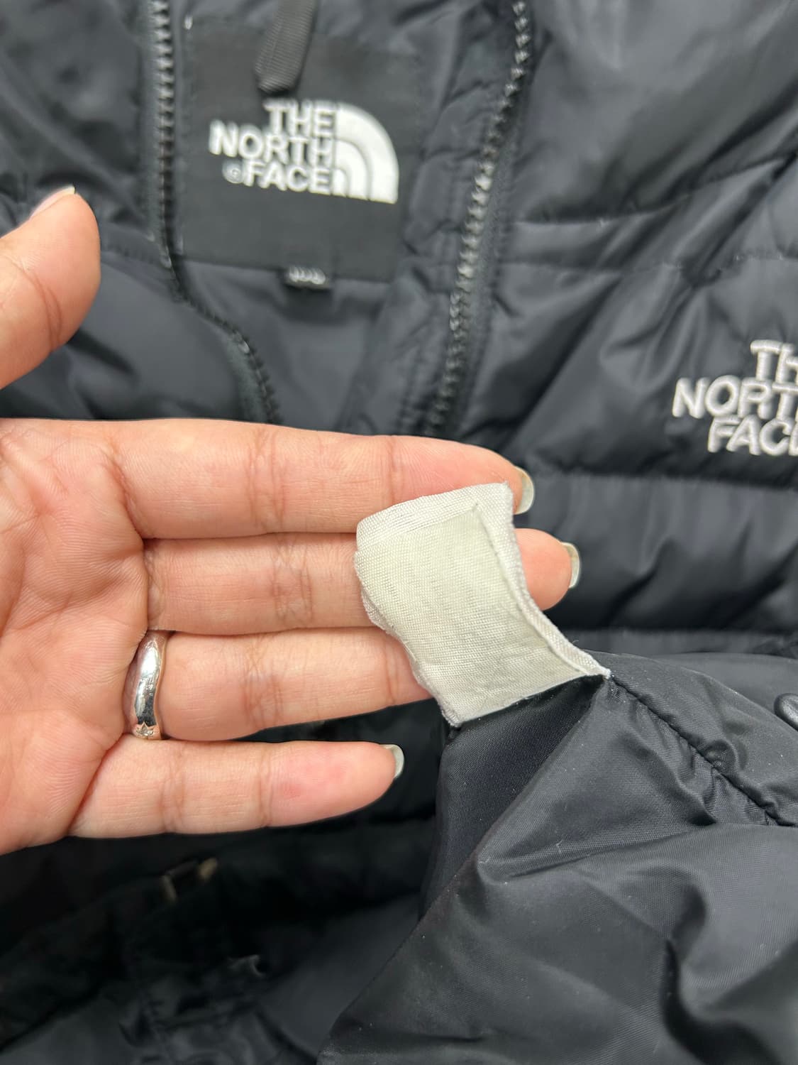 노스페이스 600 경량 패딩 100 상품이미지7