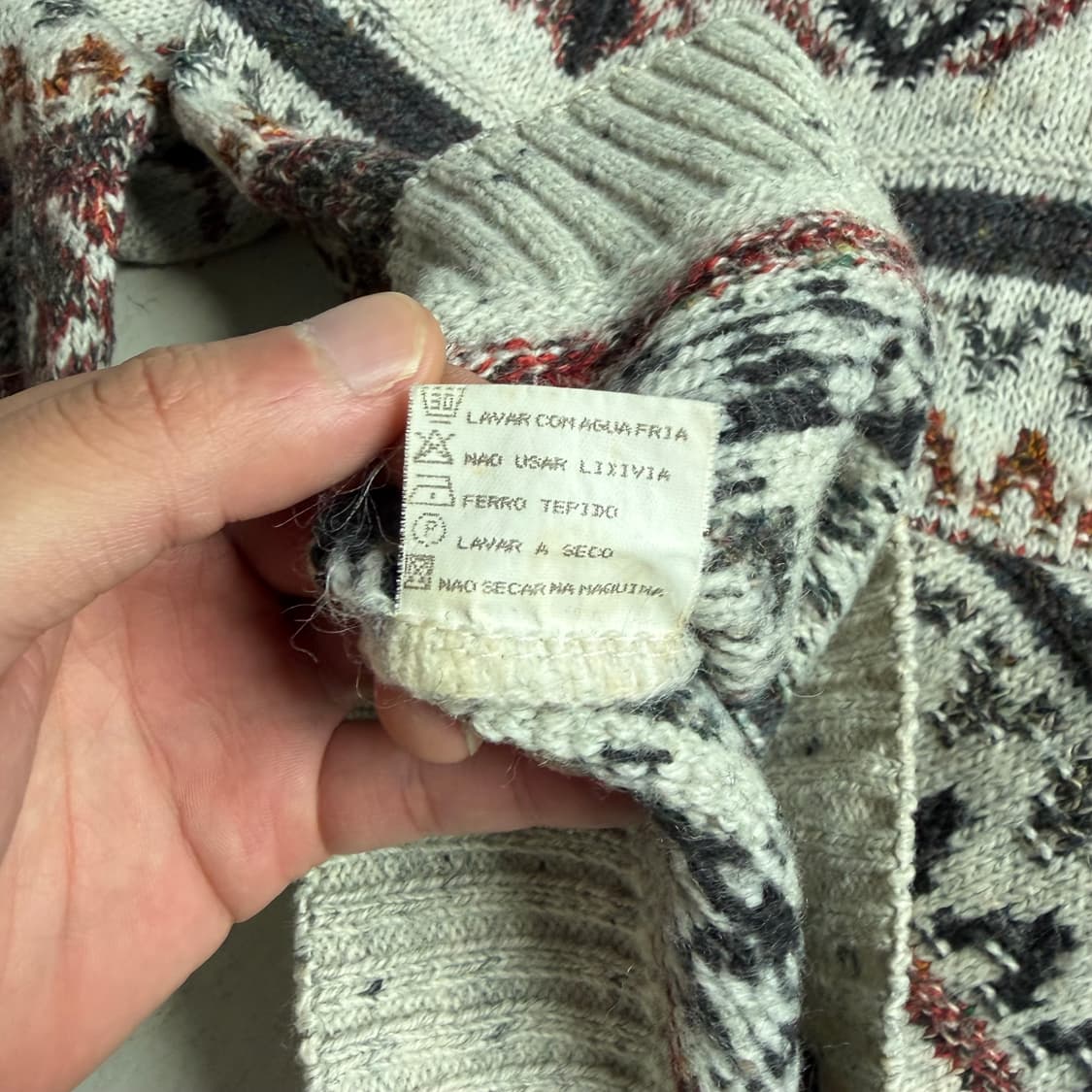 90s Valducci 빈티지 스웨터 니트 L 상품이미지7