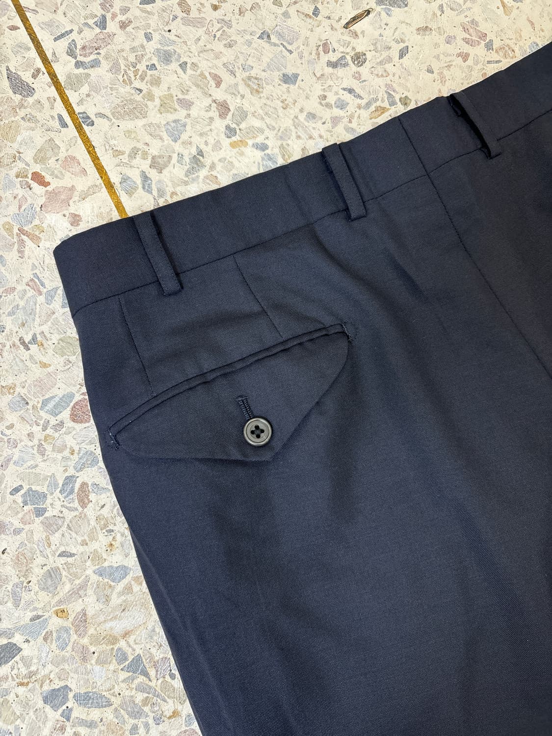 90‘s BURBERRY 투턱 슬랙스 상품이미지8