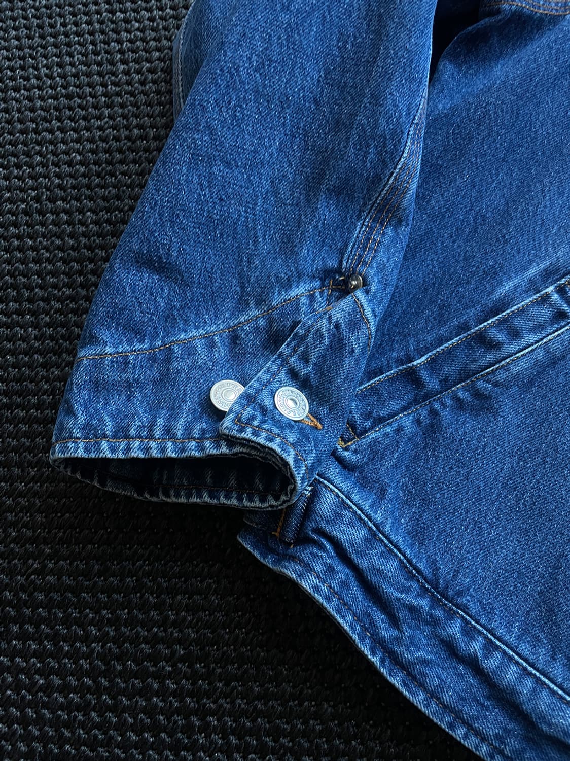 USA 폴로 던가리 데님 트러커 자켓 상품이미지4