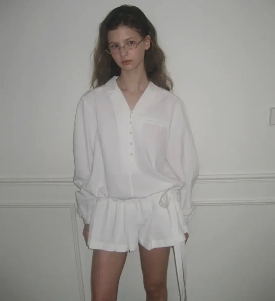 오버듀플레어 TAILORED PLEATS JUMPSUIT_WHITE 상품이미지1