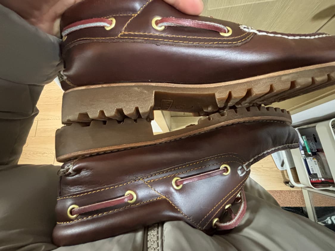 팀버랜드 3아이 보트슈즈 브라운 상품이미지6