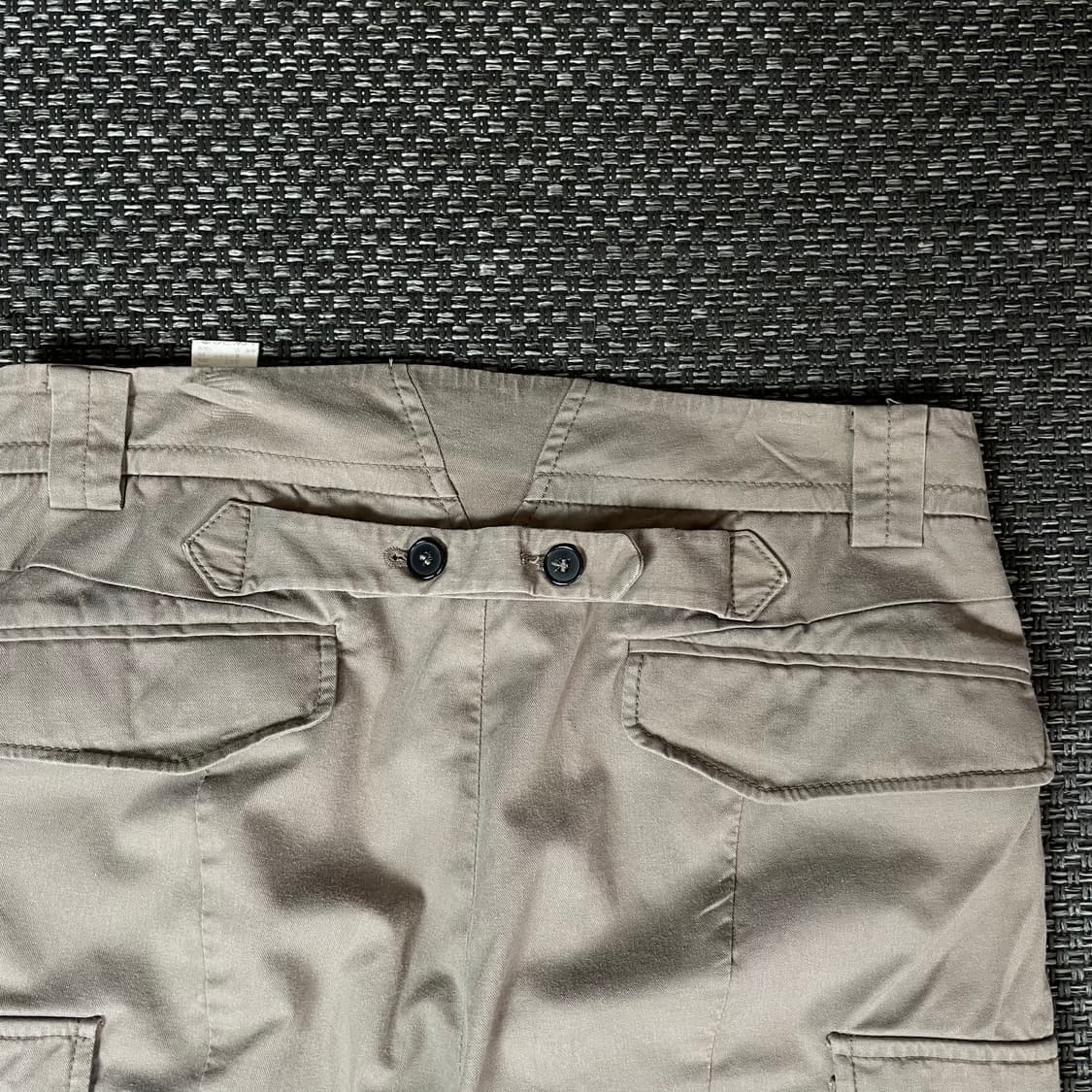 (30) 시스템 베이지 카고 코튼 팬츠 상품이미지4