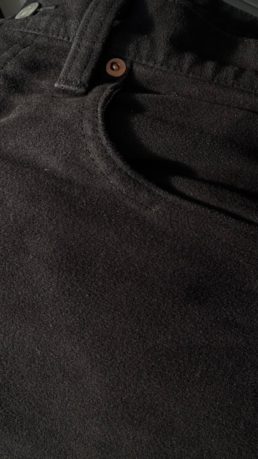 코모리 몰스킨 5P 블랙 팬츠 2사이즈 상품이미지6