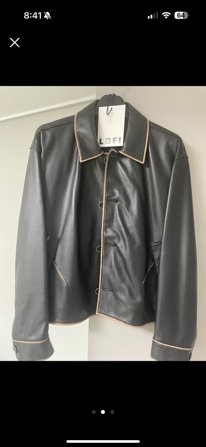 (새상품)로파이 LOFI 남자 가죽자켓 XL 사이즈 상품이미지2